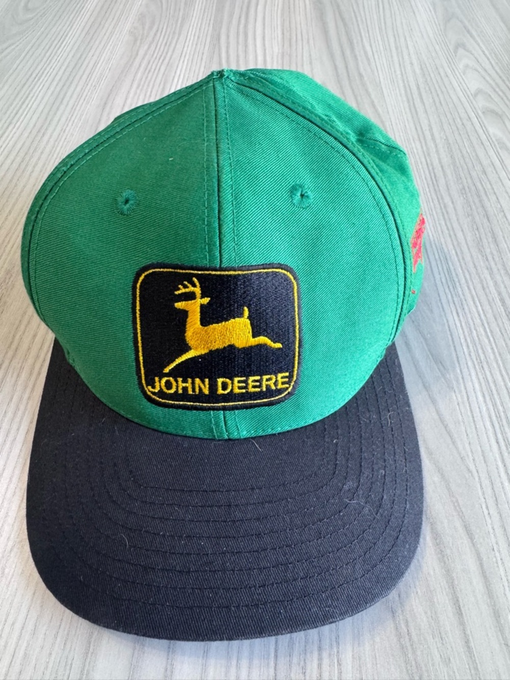 Vintage John Deere Racing Hat Chad Little #97 Snapback Roush NASCAR